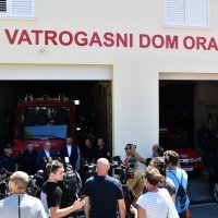 Ministar Božinović posjetio DVD Orašac povodom pogibelji vatrogasca