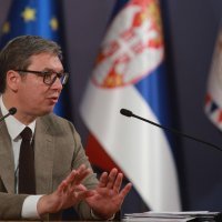 Aleksandar Vučić drži presicu o stanju na Kosovu