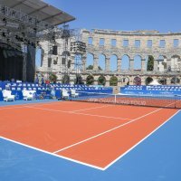 Arena u Puli spremna za spektakl - Legends Team Cup - ATP Champions