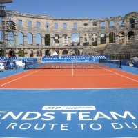 Arena u Puli spremna za spektakl - Legends Team Cup - ATP Champions