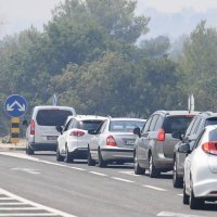 Veliki požar između Vodica i Jadrije