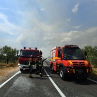 Veliki šumski požar između Vodica i Jadrije
