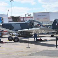 AT-802U Sky Warden na zrakoplovnoj izložbi u Parizu