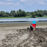 Spašavanje muškarca u Kopačkom ritu