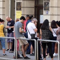 Gužve pred MUP-om u Petrinjskoj