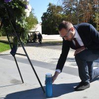 Polaganje vijenaca Tomislava Tomaševića i branitelja povodom Dana pobjede i domovinske zahvalnosti