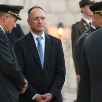 Svečani prijem predsjednika Zorana Milanovića za ratne zapovjednike u Kninu