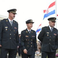 Svečani prijem predsjednika Zorana Milanovića za ratne zapovjednike u Kninu