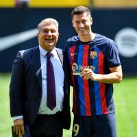 Robert Lewandowski FC Barcelona, predstavljanje na Nou Campu, 5.8.2022.