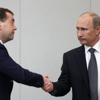 Dmitrij Medvedev i Vladimir Putin