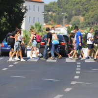 Gužve u splitskoj trajektnoj luci