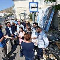 Konferencija za medije Katarine Peović i vijećnika liste Vrime