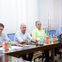 Čelnici ZTC-a Rudolf Španić, Miroslav Brebrić, Zdravko Klanac, Roman Babić
