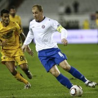 Ibričić na utakmici protiv AEK-a