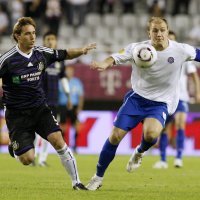 Ibričić na utakmici protiv Anderlechta