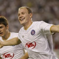 Ibričić slavi nakon gola Unirei