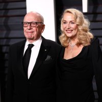 Jerry Hall i Rupert Murdoch