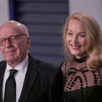 Jerry Hall i Rupert Murdoch