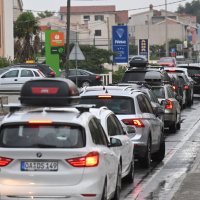 Gužva na Jadranskoj magistrali