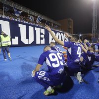 Dinamo slavi s navijačima