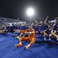 Dinamo slavi s navijačima