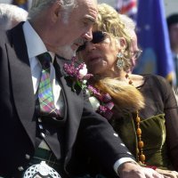 Micheline i Sean Connery