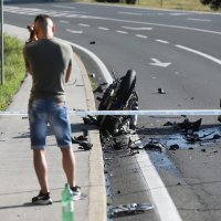 U prometnoj nesreći na državnoj cesti D3 u mjestu Kneginec Gornji smrtno je stradao motociklist
