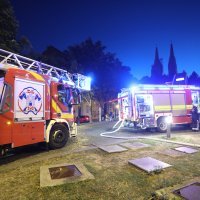 Požar u podzemnoj garaži