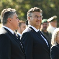 Andrej Plenković i Zoran Milanović