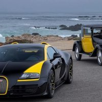 Omiljena kombinacija boja Ettorea Bugattija: Crna i žuta!