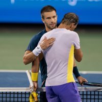 Borna Ćorić - Rafael Nadal  7:6 (9), 4:6, 6:3 (ATP Cincinnati)