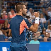 Borna Ćorić - Rafael Nadal  7:6 (9), 4:6, 6:3 (ATP Cincinnati)