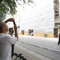 Prilikom građevinskih radova na zgradi u Jurišićevoj ulici urušio se dio fasade