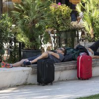 Gužva u trajektnoj luci u Splitu