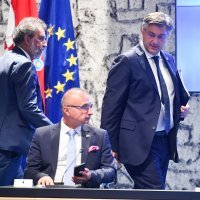 Gordan Grlić Radman i Andrej Plenković