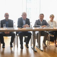 Konferencija za medije o smrti Vladimira Matijanića