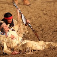 Predstava Winnetou u njemačkom kazalištu