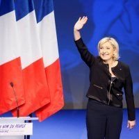 Marine Le Pen u Lyonu (4)