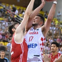 Hrvatska - Švicarska, košarka, kvalifikacije, 28.8.2022.