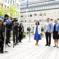 Susret švedske premijerke Andersson i ukrajinskog ministra vanjskih poslova Dmitra Kuleba