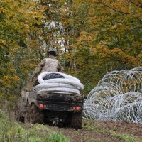 Žilet žica na granici s Bjelorusijom