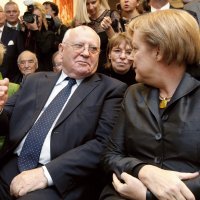 Angela Merkel i Mihail Gorbačov
