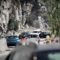 Radovi na cesti kod Omiša