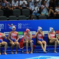 Hrvatska - Mađarska, vaterpolistice, EP u vaterpolu, 1.9.2022.