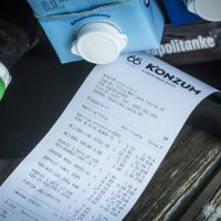 Konzum je među prvima na svojim računima uz kune istaknuo i cijene u eurima