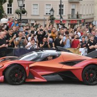 Ceremonija predstavljanja ekskluzivnih automobila na prvom danu SOC Croatia 2022