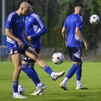 Dinamov trening pred utakmicu protiv Chelseaja