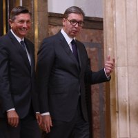 Susret Aleksandra Vučića i Boruta Pahora u Sloveniji