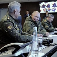 Putin na vojnoj vježbi Rusija Vostok 2022.