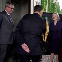 Liz Truss i kraljica Elizabeta